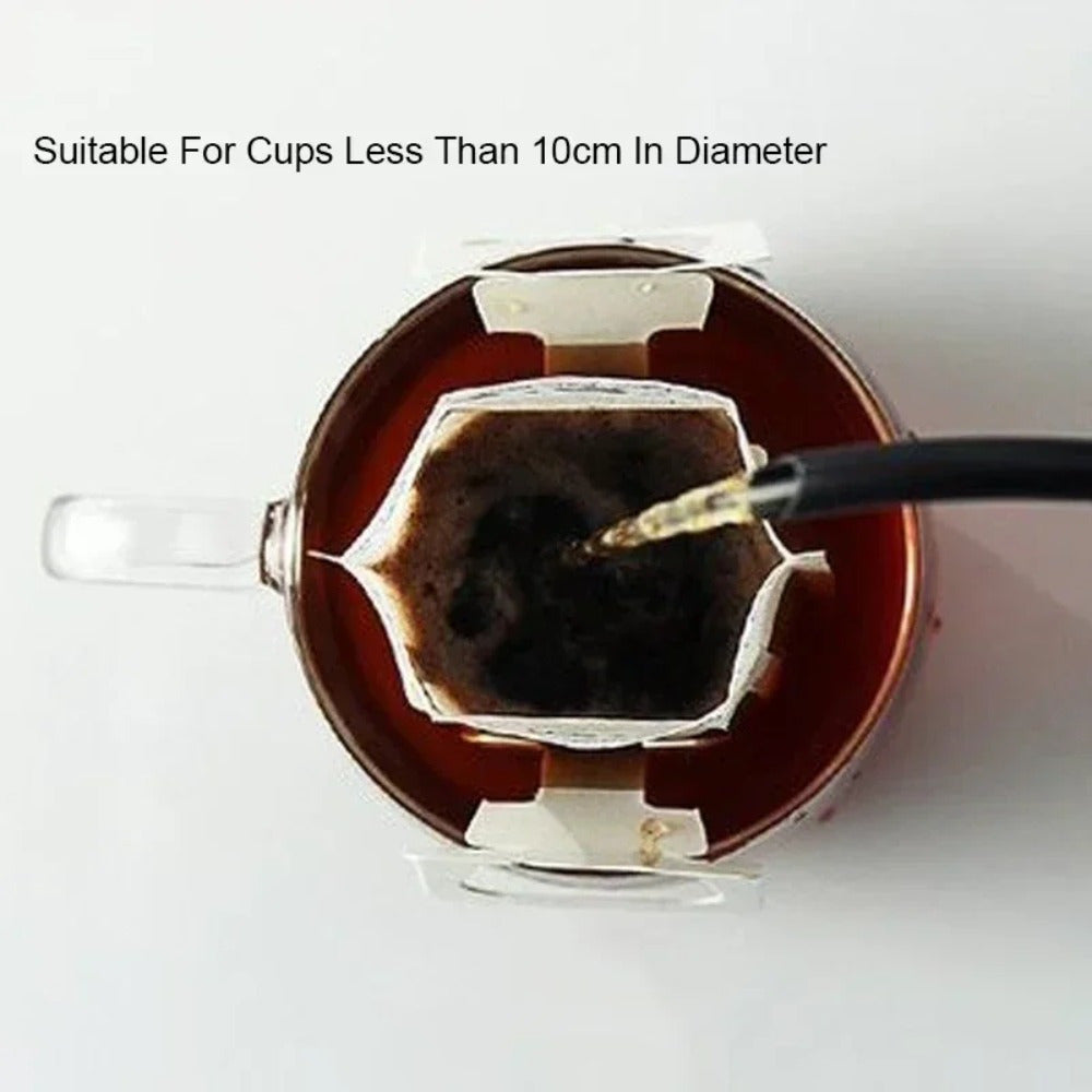 Disposable Coffee Filter Bags with Handles for Espresso and Tea 100/200pcs