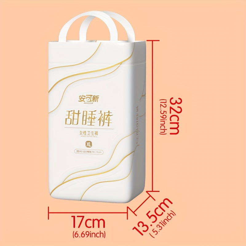 Oversized Sanitary Napkins with Red Bean Core and Breathable Menstrual Safety Pants Disposable Underwear