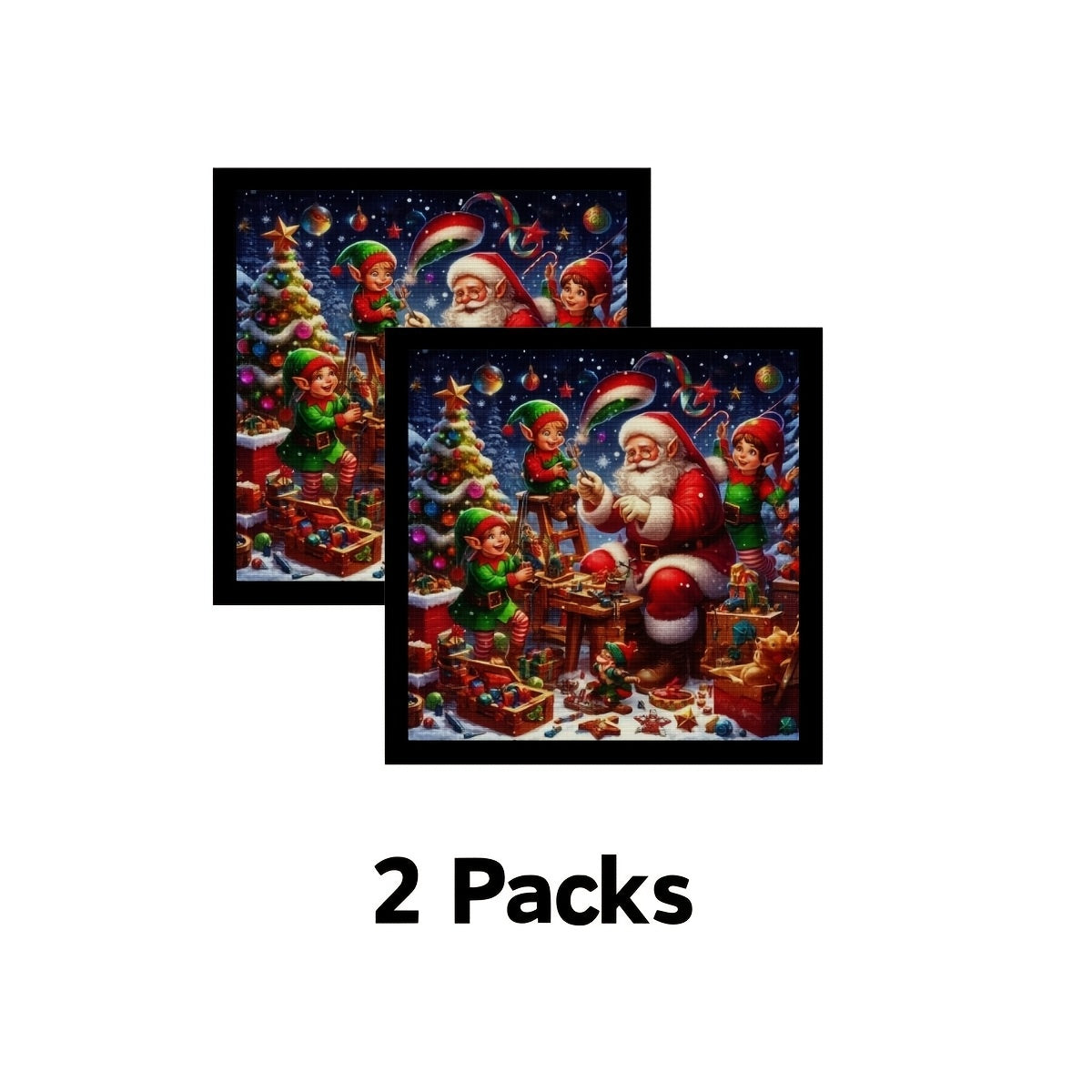 Diamond Painting Frames Set PVC Magnetic Self-Adhesive Wall Display for Diamond Art Photos Posters