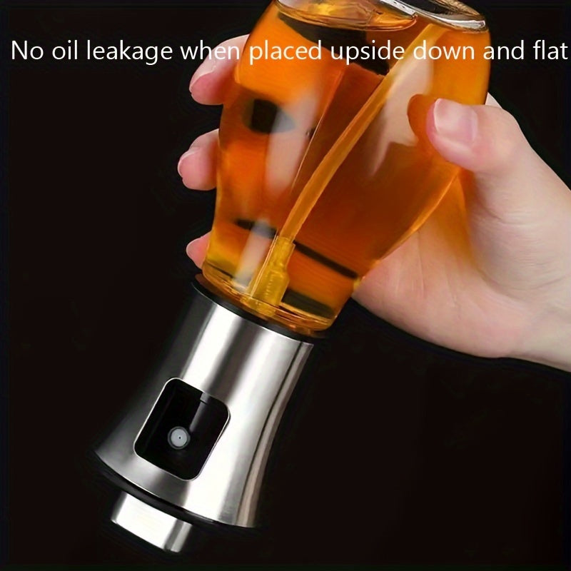 Stainless Steel 170ml Glass Olive Oil Sprayer Leak-Proof Vinegar Bottle for Cooking