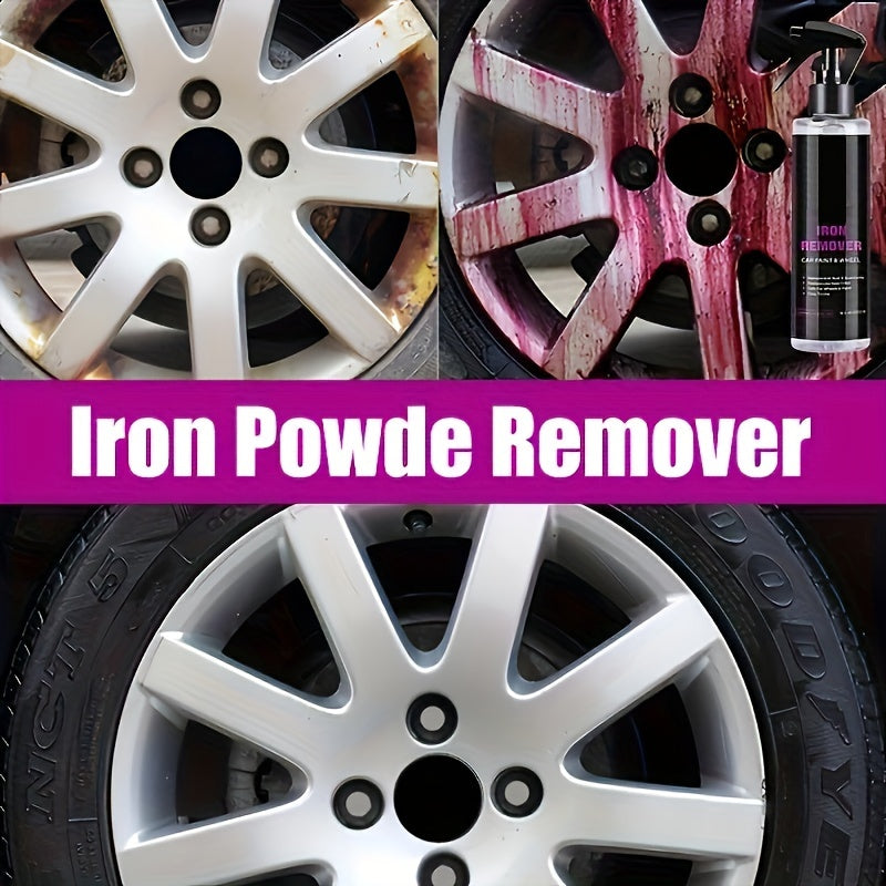 Metal Rust Remover Spray for Tires and Brake Discs Car Surface Cleaner