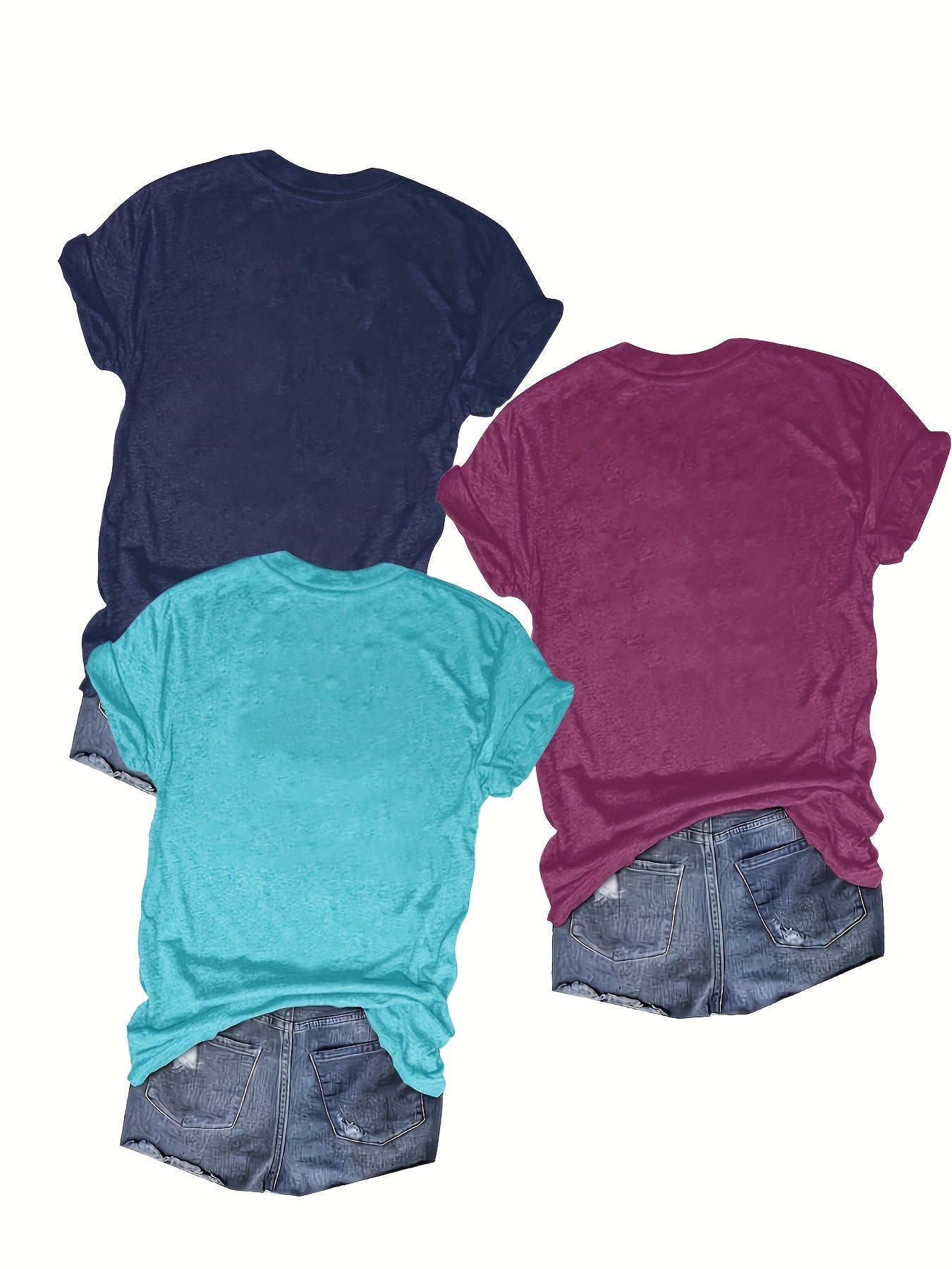 Women's Cotton Short-Sleeve T-Shirts for Spring and Summer Casual