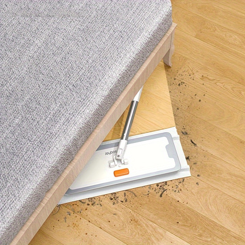 Adjustable Electrostatic Dust Mop for Hard Floors with Rotatable Handle