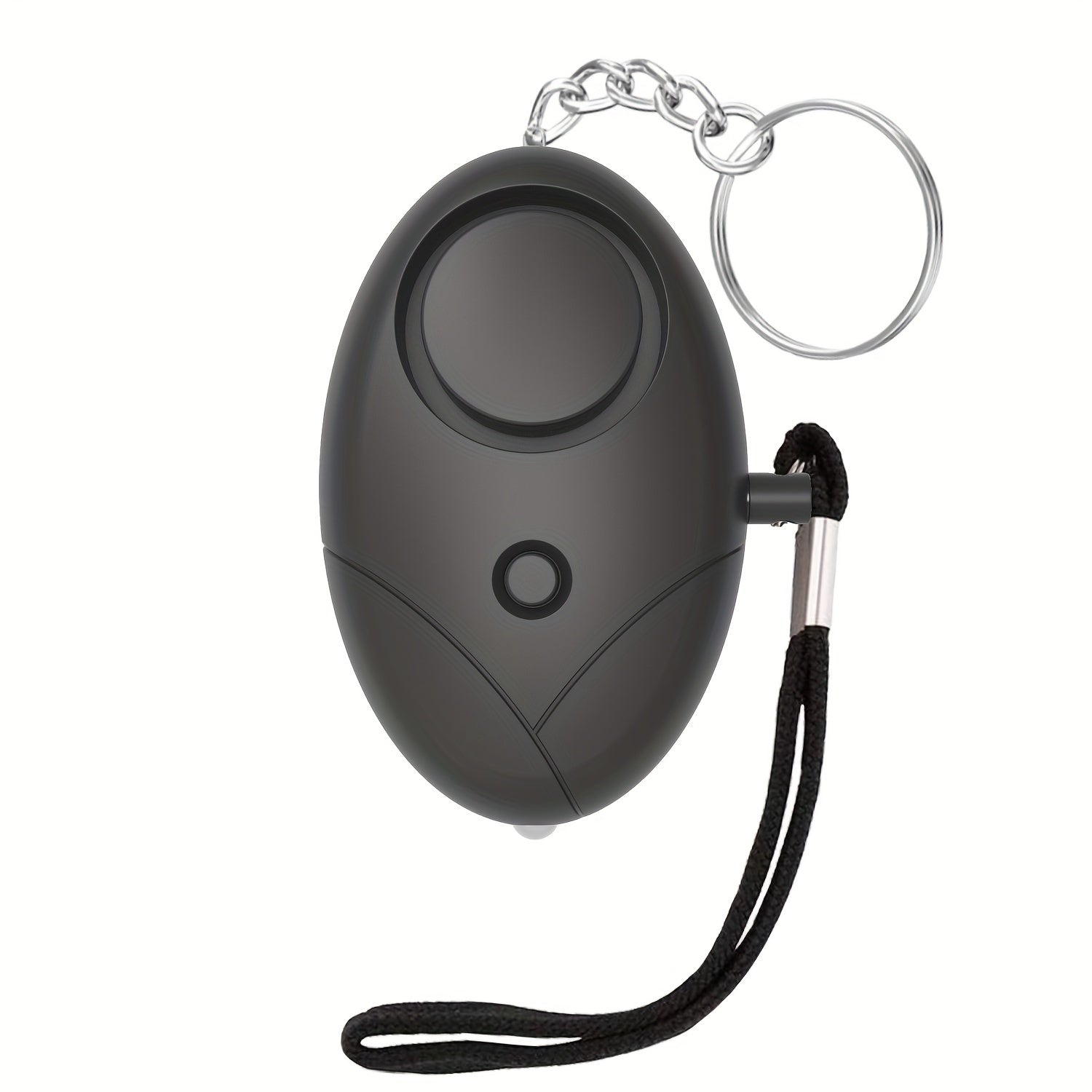 Women Men Elderly Personal Safety Alarm Keychain with LED Light 130DB