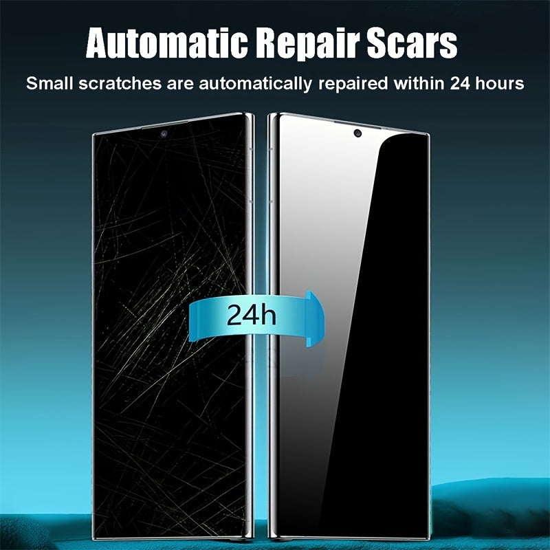 Full Coverage Privacy Screen Protector for Samsung Galaxy Phones Anti-Peeping Bubble-Free