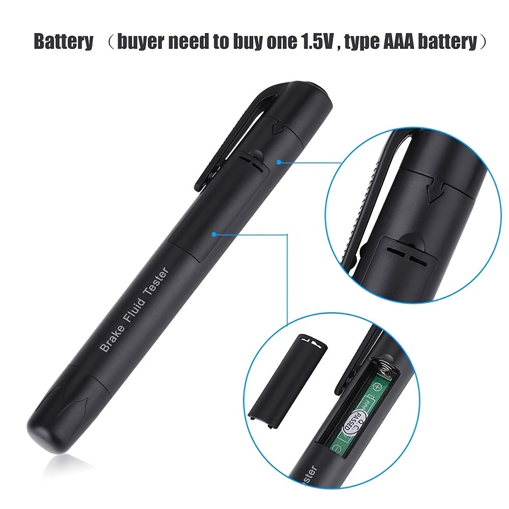 Автомобильный диагностический карандаш для тормозной жидкости без батареи