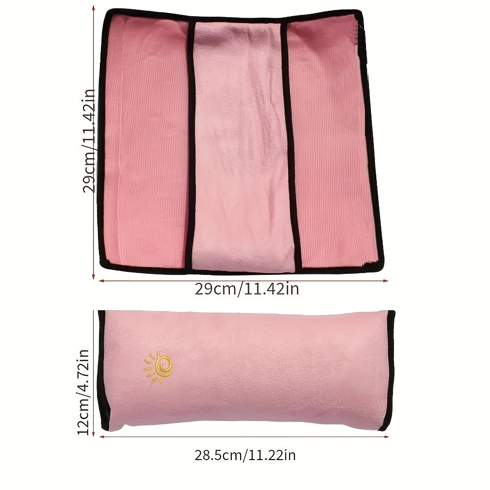 Car Safety Shoulder Guard Seat Belt Pillow Breathable Cushion for Adults