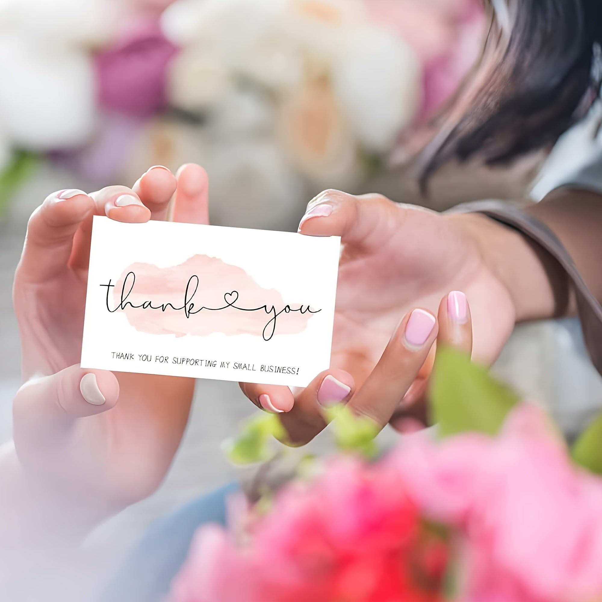 Customizable Business Card Sets Matte Finish Waterproof Paper 200 500 1000