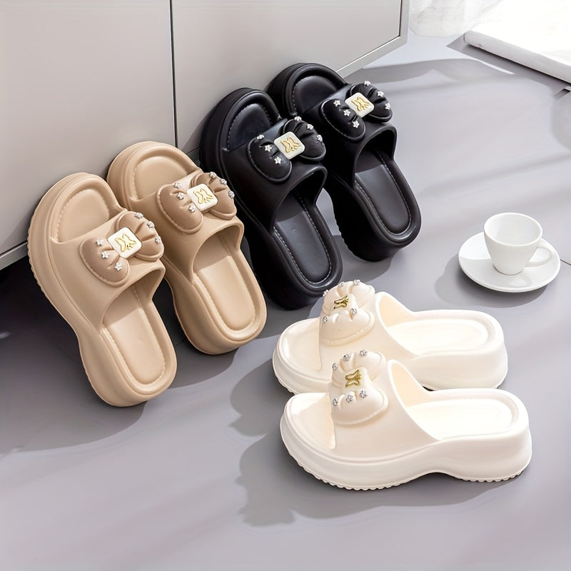 Women's EVA Slides Thick-Soled Summer Beach Casual Non-Slip Shoes