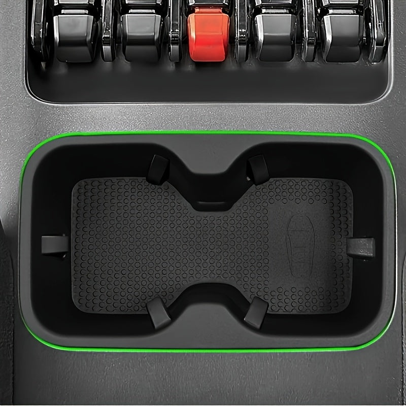 Durable Silicone Car Cup Holder Organizer Multi-Functional Storage Rack