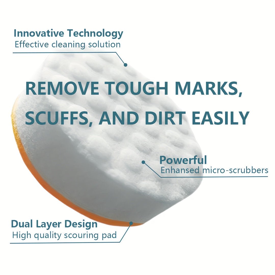 Sneaker Cleaner Sponges Dual-Sided No-Rinse Shoe Cleaning Pads