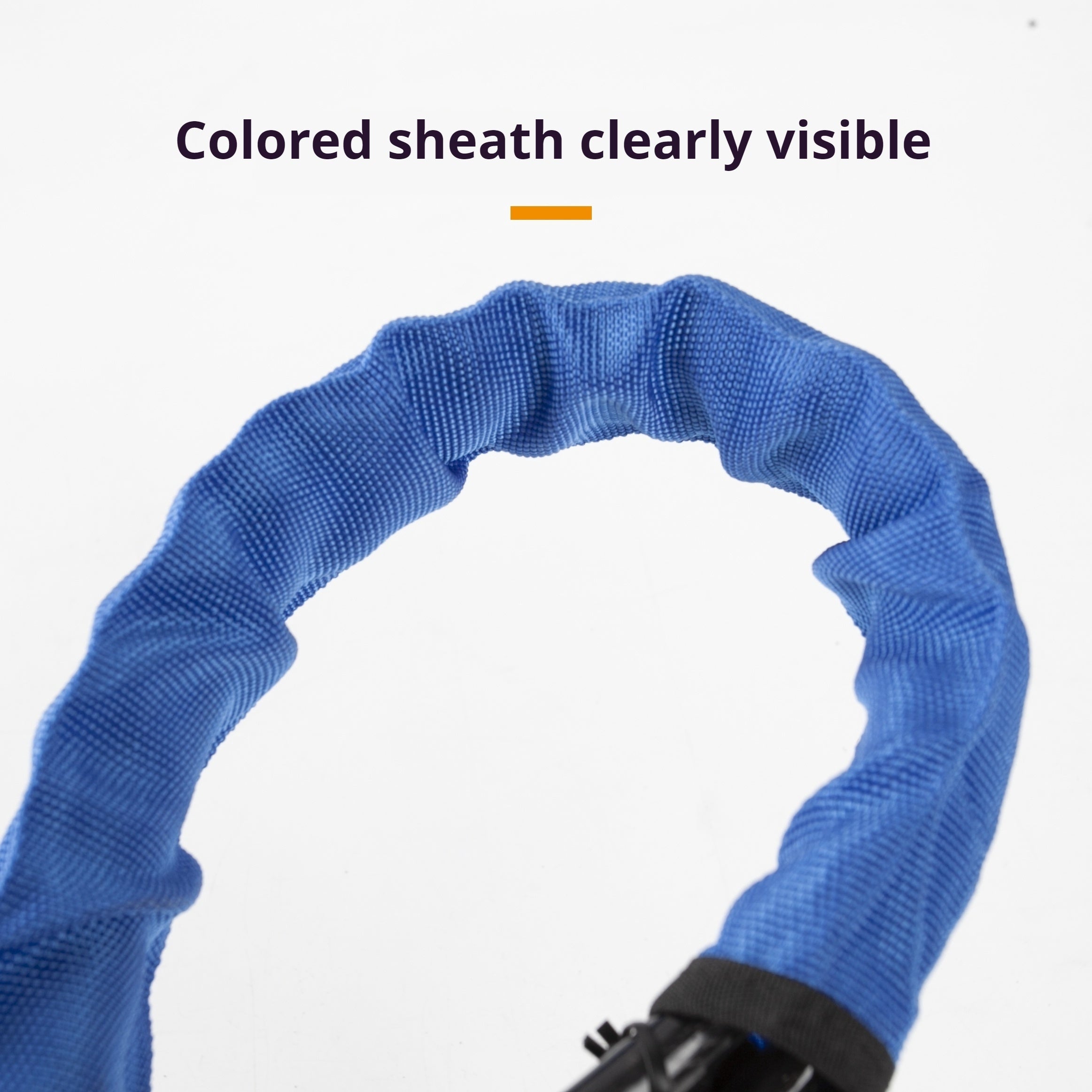 Heavy-Duty Steel Car Steering Wheel Lock with Anti-Theft Key Lock and Colors