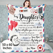 Printed Flannel Blanket for Women and Girls Cozy Throw for Couch Bed Travel