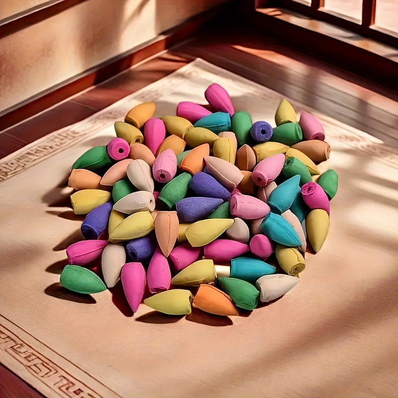 Микс ароматических палочек с обратным дымом 10/50/100 шт. для ароматерапии дома и на улице