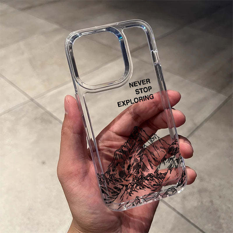 Durable TPU Phone Case for iPhone 12 13 14 15 16 Pro Max Plus Shockproof Lens Protection