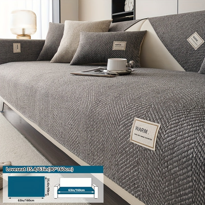 Чехол на диван из полиэстера в стиле бохо-шик для кресел и диванов, противоскользящий, безопасный для домашних животных, моющийся в машине