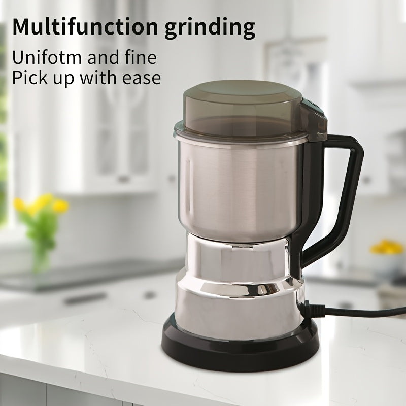 Европейский стандарт нержавеющей стали электрическая мельница для зерна с 4 лезвиями для тонкого помола