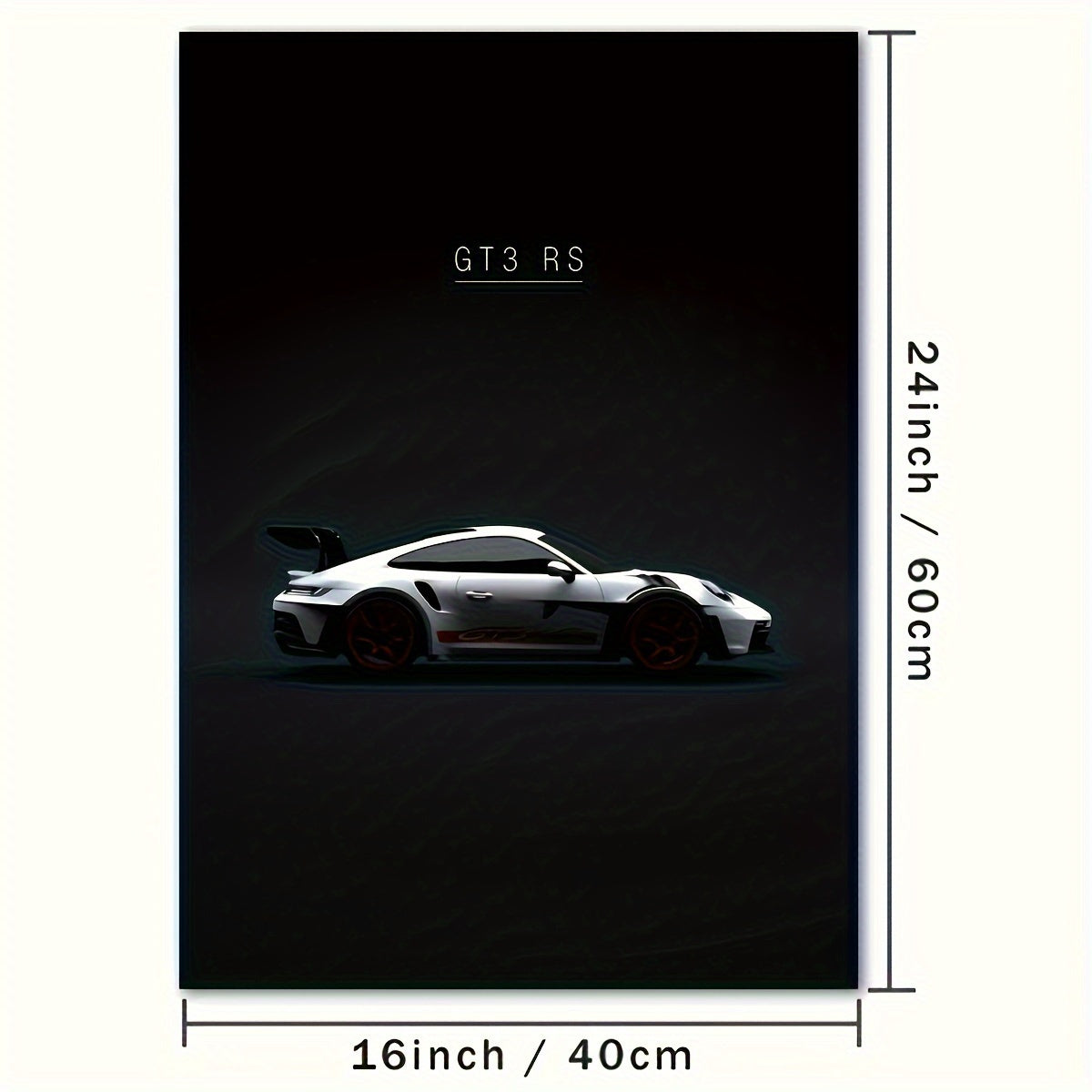 Modern Car Canvas Wall Art Poster for Bedroom Living Room Home Office Decor Unframed