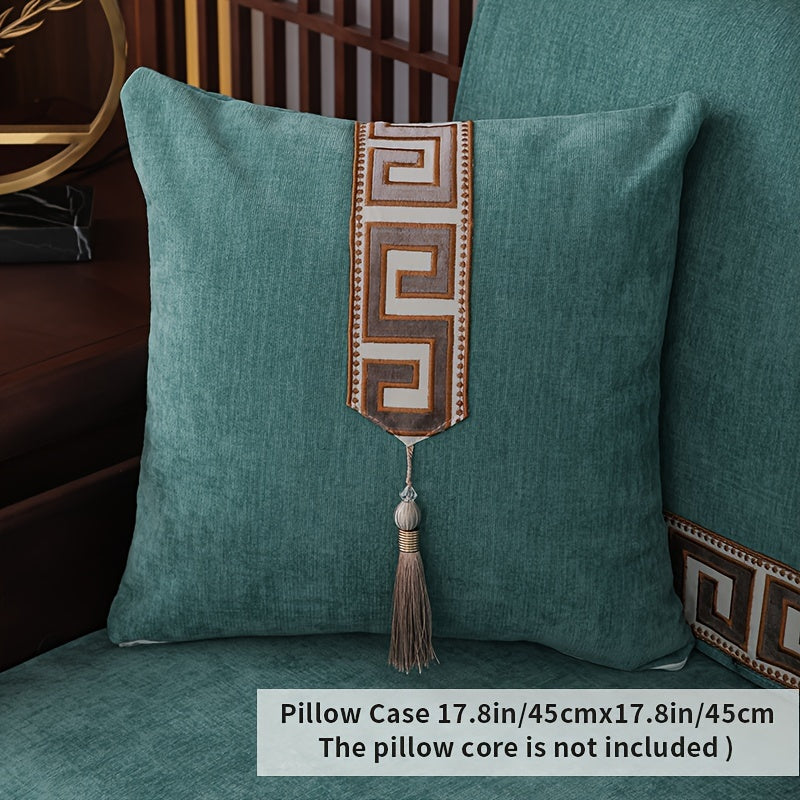 Xitoy uslubidagi changga qarshi divan qopqog'i, barcha mavsumlar uchun, mehmonxona, yotoqxona, ofis