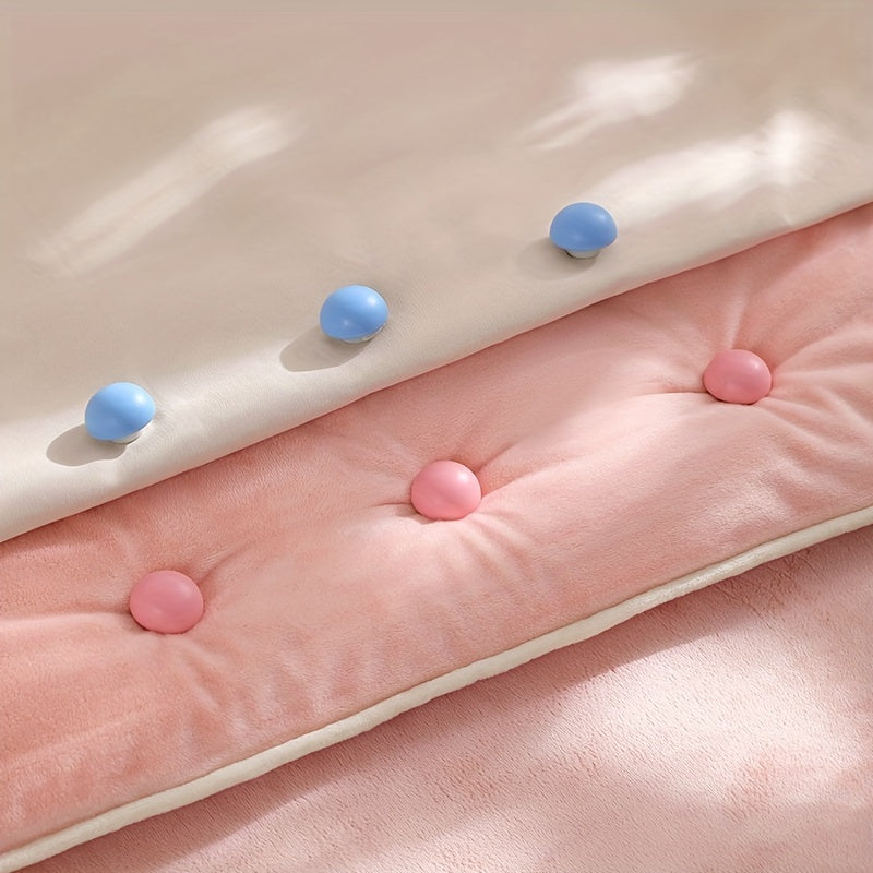 Set of 6 or 8 Mushroom Head Bedding Clips for Securing Sheets and Quilts