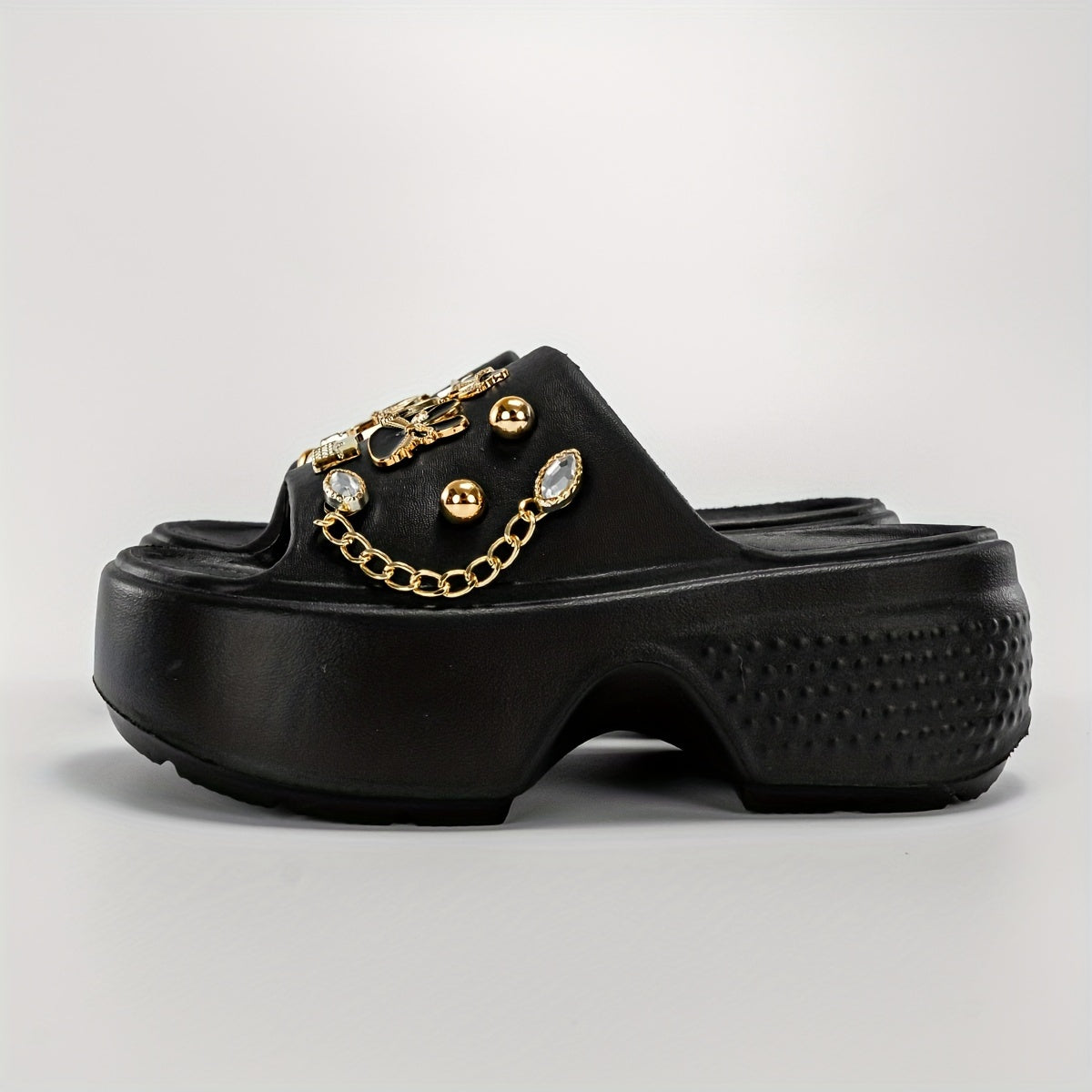 Women's Summer Sandals Thick Bottom Rubber Flats Rubber Slippers