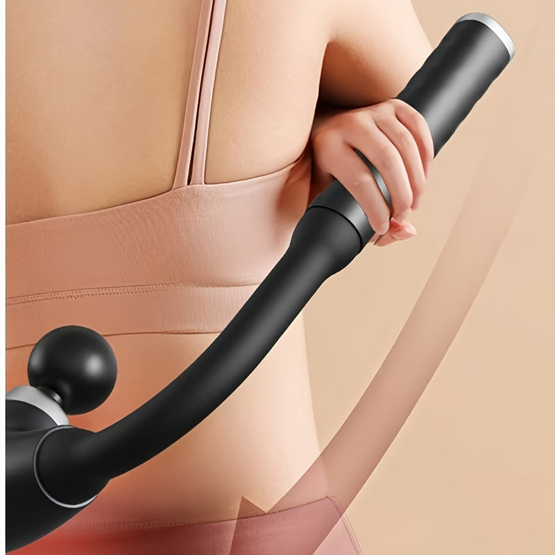 Portable Back Massager with Long Handle Rechargeable Lithium Battery