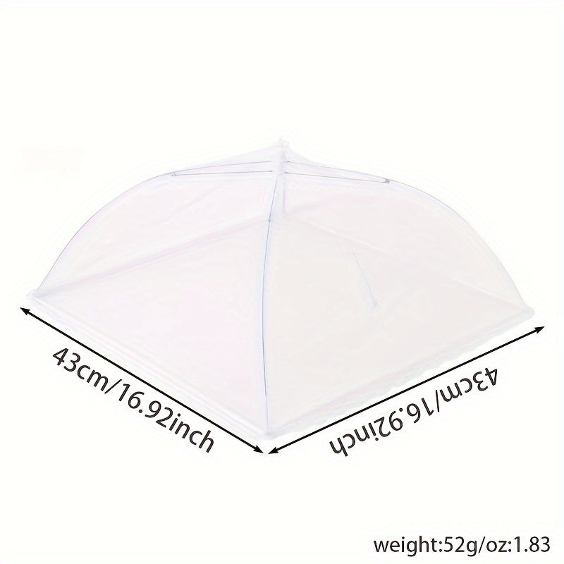 Mesh Food Cover Tent for Outdoor Dining and Picnics Foldable Washable Insect-Proof