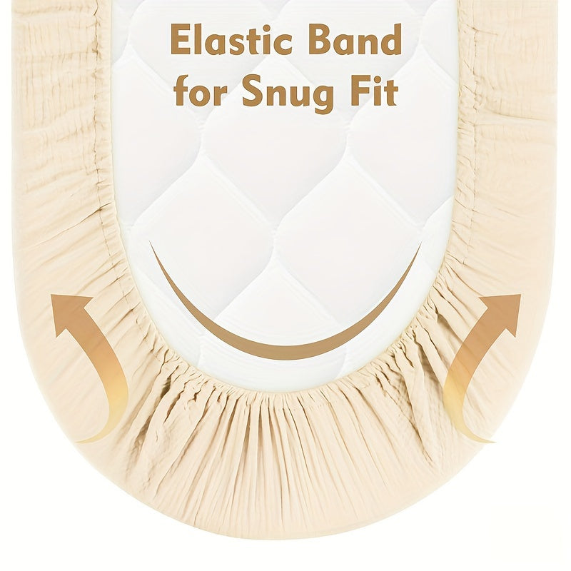 Juego de sábanas para cuna de bebé de algodón transpirable y suave para infantes y niños pequeños Rosa Amarillo Verde Azul Gris