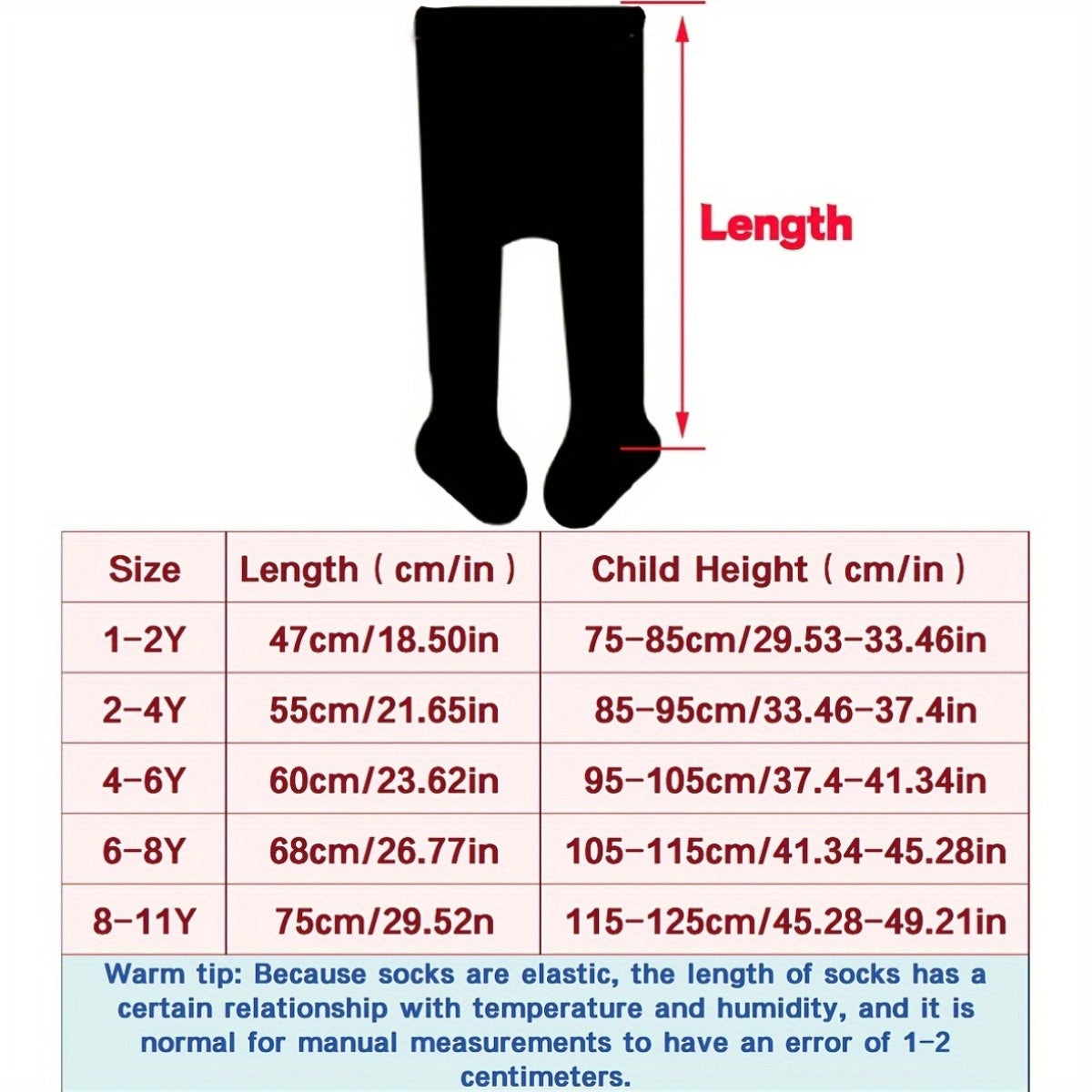 Girls' 3-Pack Bow-Knot Pattern Tights Polyester Knit All-Season