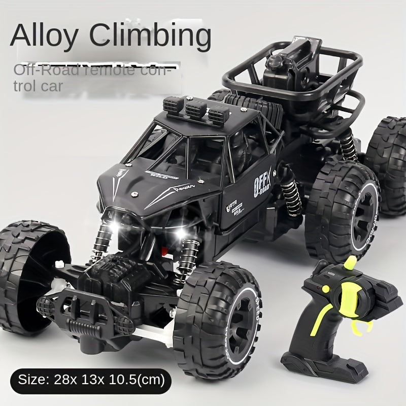 1:14 Scale 2.4G Off-Road RC Car with LED Headlights Rechargeable Battery for Kids and Adults