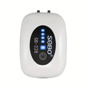 Portable Aquarium Air Pump with Rechargeable 2600mAh Battery Silent Mode for Fish Tanks and Outdoor Aquariums