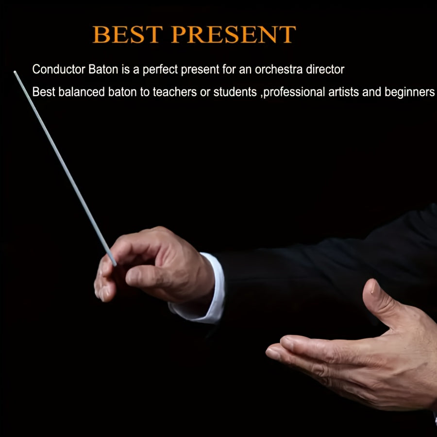 Black Mahogany Conducting Baton for Orchestras and Bands