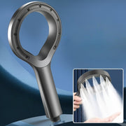 Душевая насадка для воды с экономией воды, с высоким давлением, туманным распылением, дизайном в виде звездного кольца