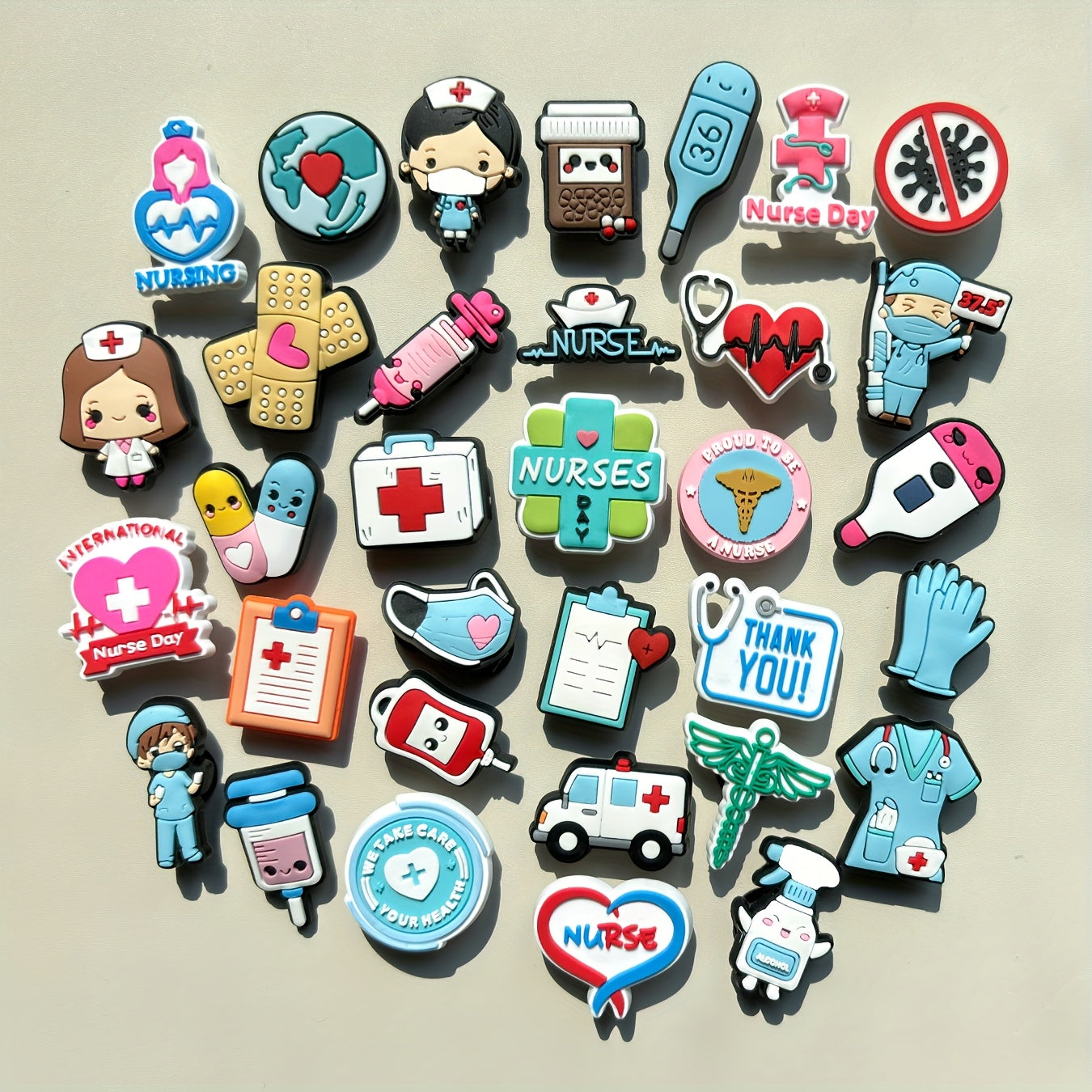 Kids Medical Care Themed Play Set with 33 Pieces