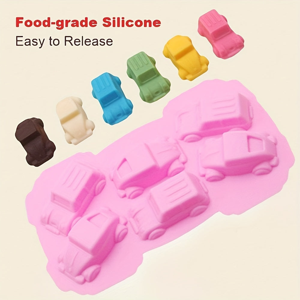 Car Shape Silicone Chocolate Mold for Candies and Fondants Baking Tool