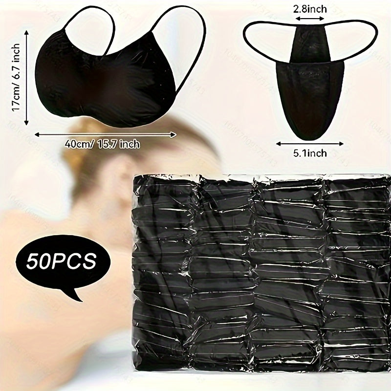 Ropa interior desechable para mujer, variedad de tangas y bikinis para bronceado sin sol