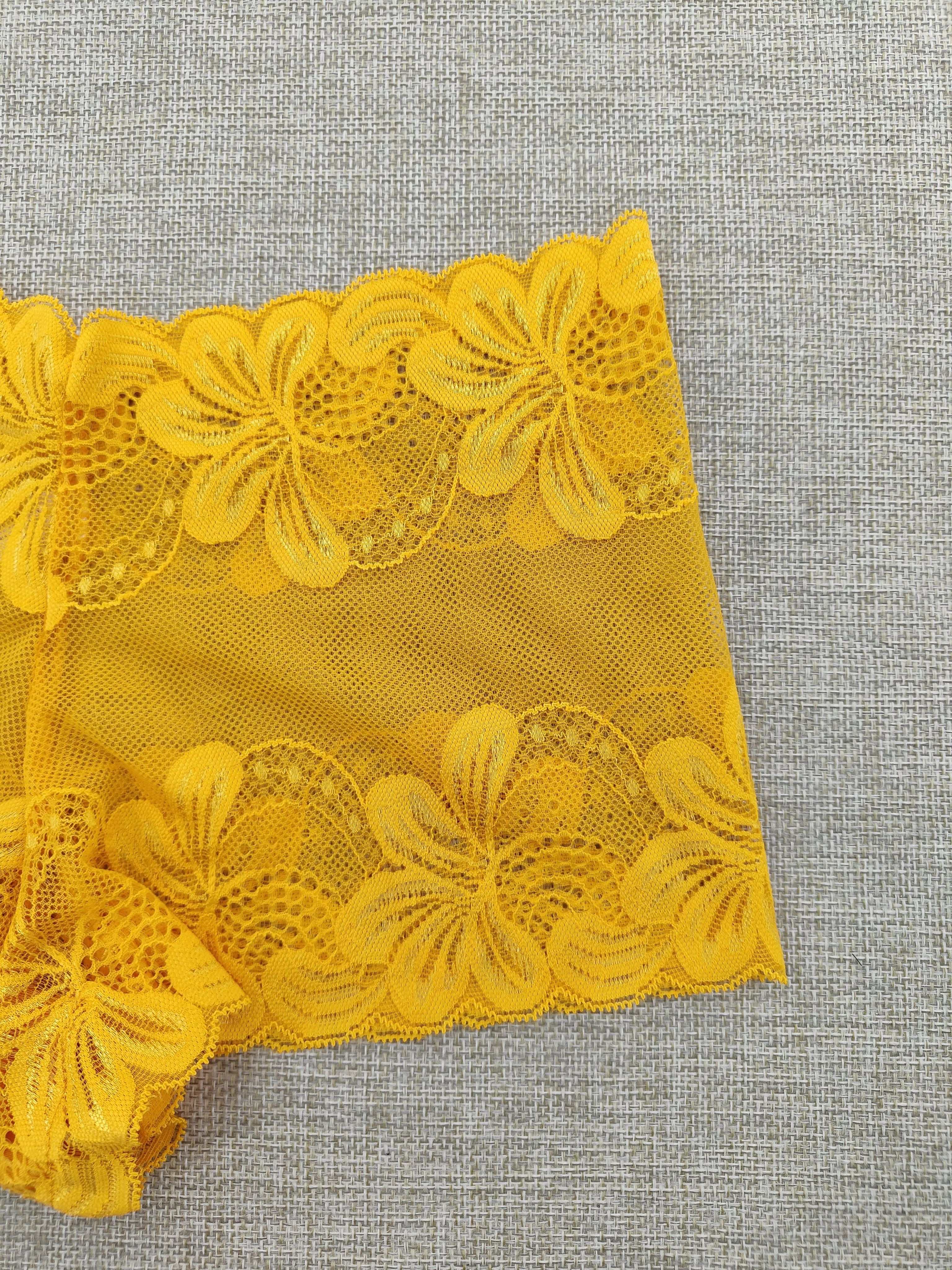 Women's Lace Boyshort Panties 5-Pack Non-See-Through Nylon Blend Underwear