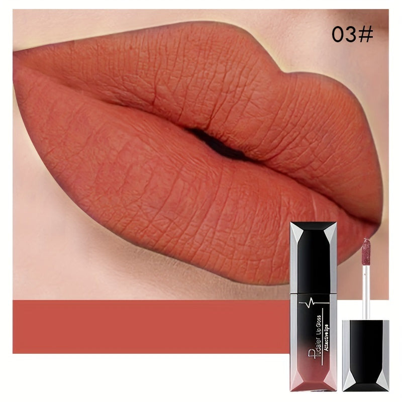 Velvet Matte Liquid Lipstick Long-Lasting Waterproof Berry Nude Tones