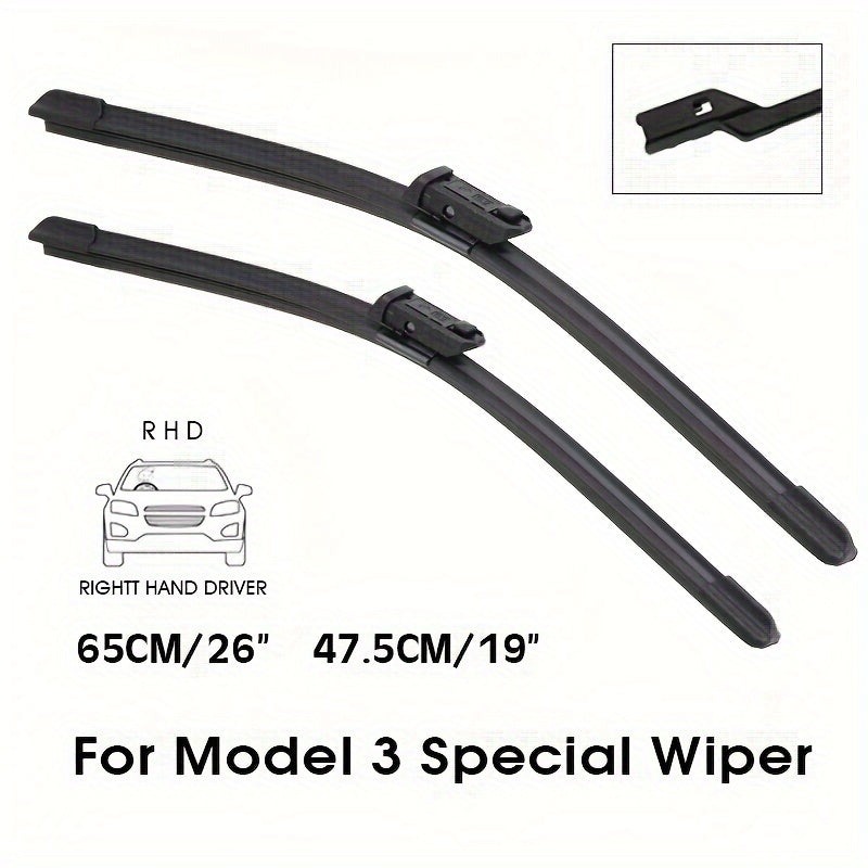 Щетки стеклоочистителя для Tesla Model 3 и Y с верхней фиксацией, прочный дизайн