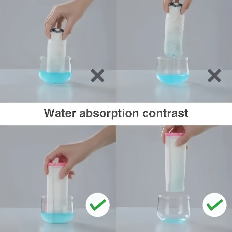 10 dona mikrotoʻlqinli sochiq, yutuvchi, ko‘p maqsadli tozalash matolari