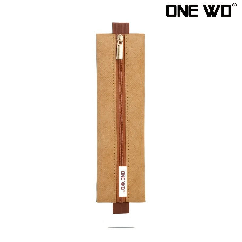 Lightweight Dupond Paper Pencil Case with Zipper for School Supplies