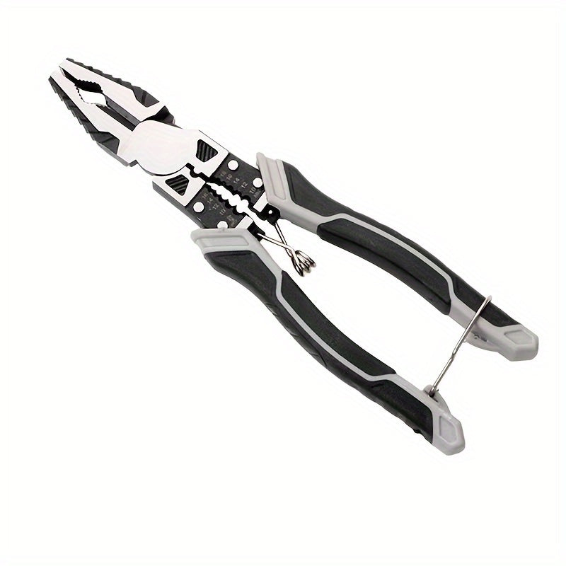 Multi-Function Wire Cutter Pliers with Automatic Stripper and PVC Handle for Automotive Maintenance