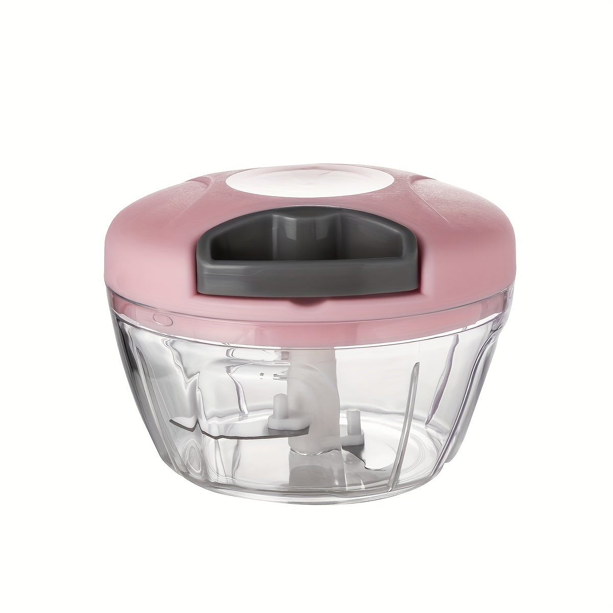 Picadora de alimentos manual multifuncional con cortador de verduras, machacador de ajo, machacador de carne