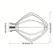 Aluminum Blender Attachment for KitchenAid 4.5QT 5QT Mixers for Eggs Cream Baking