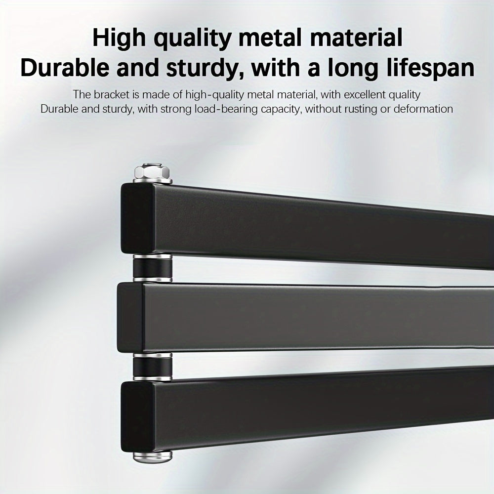 Durable Wall Mount Projector Bracket with 360° Rotation for TVs and Home Theaters