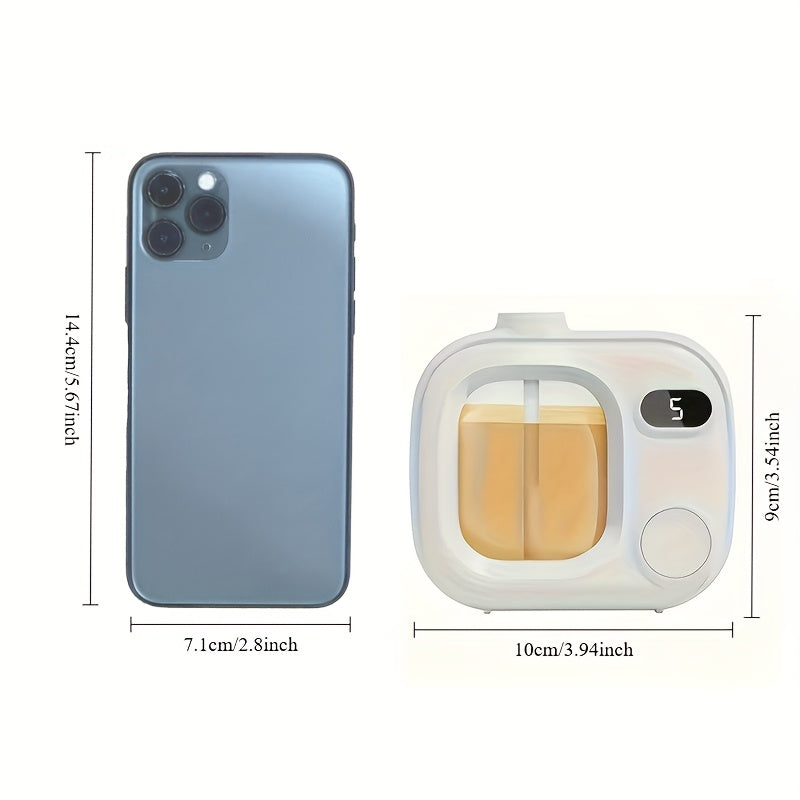 Portable Smart Aroma Diffuser for Essential Oils and Perfumes with 5-Speed Timer and Rechargeable Battery