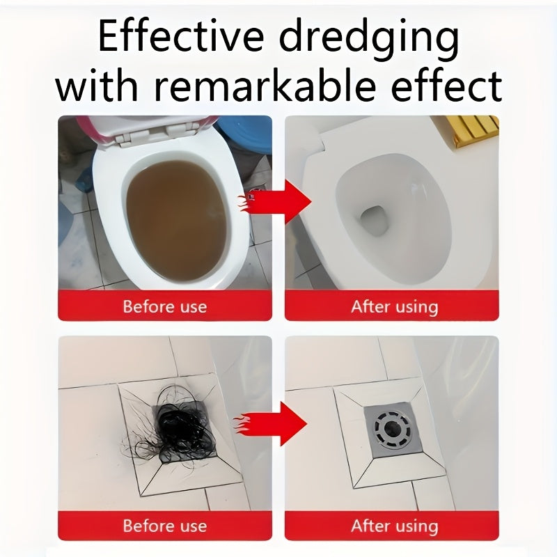 5pc Instant Drain Cleaner Powerful Formula for Unclogging Kitchen Sinks Toilets Pipes