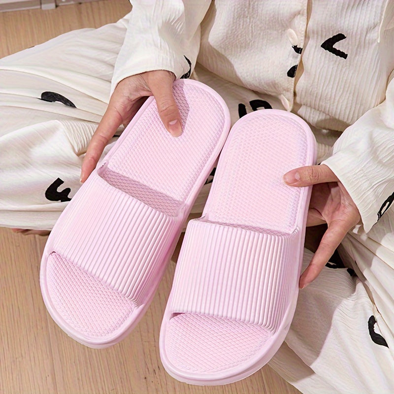 Unisex EVA Shower Slippers Non-Slip Indoor Outdoor Sandals for Bathroom Beach Pool