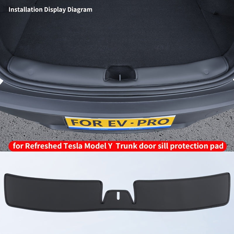 Rear Trunk Protector Set for Tesla Model Y 2025 Refreshed Trunk Guard Pad