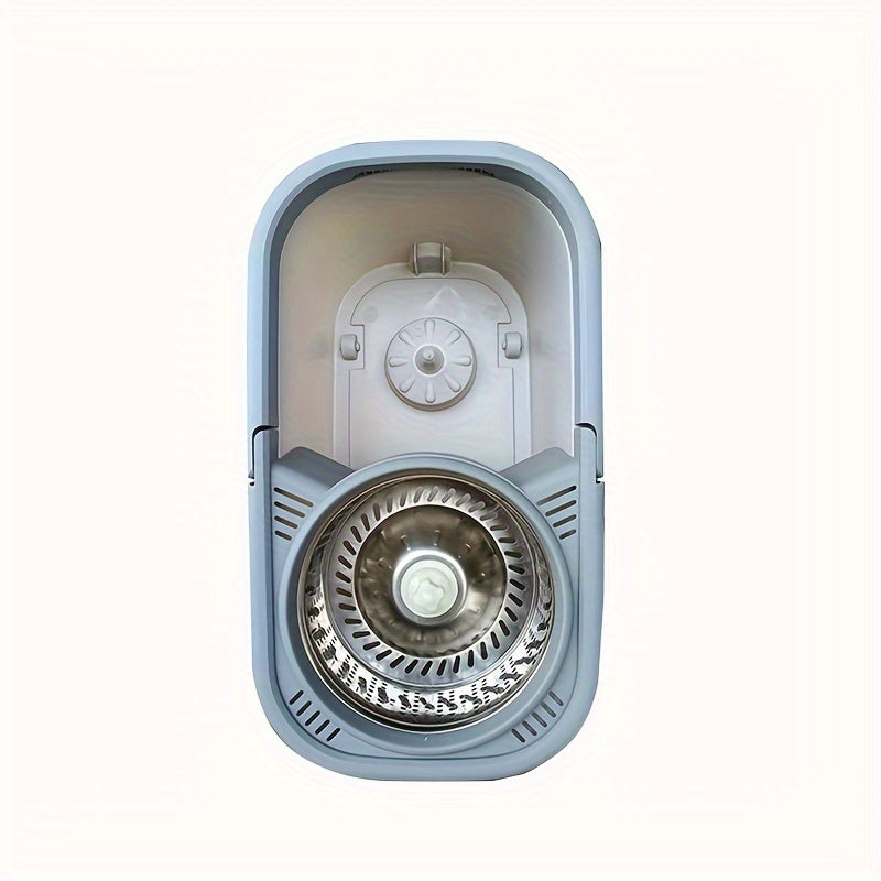 Yog'och, plitka, laminat pol uchun Spin Mop va kova tizimi, qo'lsiz tozalash